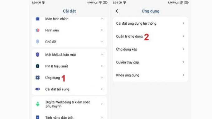 Vô hiệu hóa ứng dụng chạy ngầm