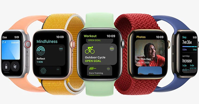 Apple Watch series 7 và Apple Watch series 6 sử dụng cùng chip xử lý