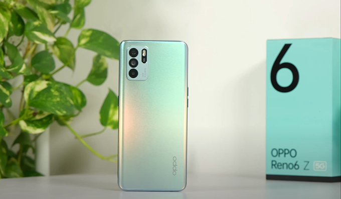 Oppo Reno 6Z 5G 8GB 128GB hàng mới 100% có viên pin 4300mAh đáp ứng tốt nhu cầu sử dụng của bạn cả ngày dài