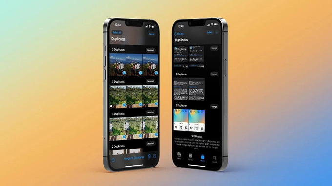 Xóa ảnh trùng lặp trên iOS 16