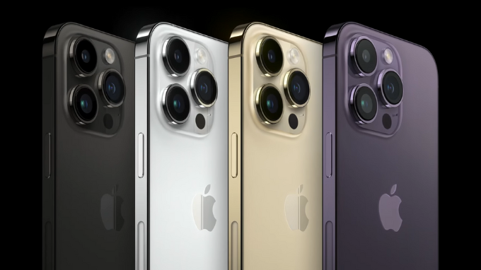 Các phiên bản màu của iPhone 14 Pro