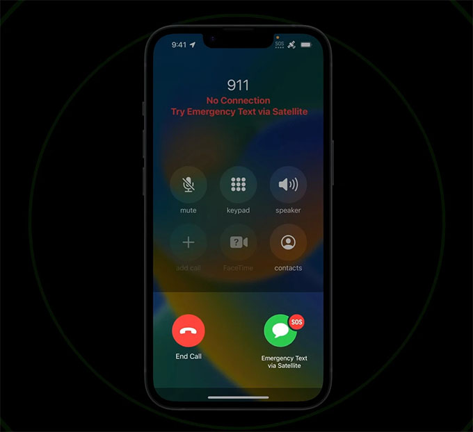 Cách bật SOS khẩn cấp qua vệ tinh trên iPhone 14