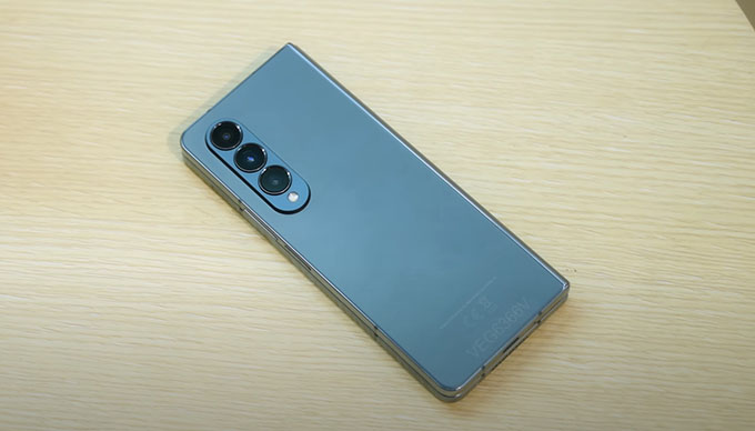 Galaxy Z Fold 4 cụm camera chất lượng tuyệt đỉnh