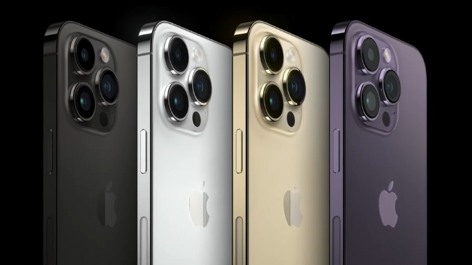 Hệ thống màu sắc đa dạng của iPhone 14 Pro Max 1TB