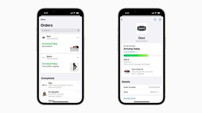 Theo dõi đơn đặt hàng qua Apple Pay trên iOS 16