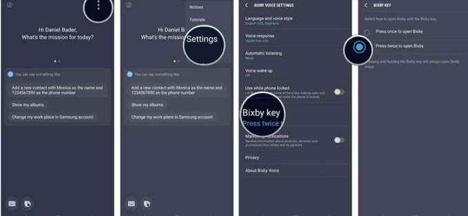 Cách sử dụng Samsung Bixby và thay đổi cài đặt