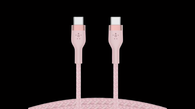 Cáp USB-C đến USB-C BoostCharge Pro Flex của Belkin