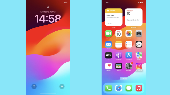 Giao diện iOS 17 đẹp đến xiêu lòng