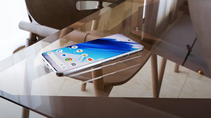 ​Google Pixel 8 có màn hình vừa tay