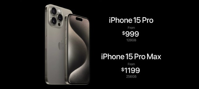 Giá bán của iPhone 15 Pro 512GB