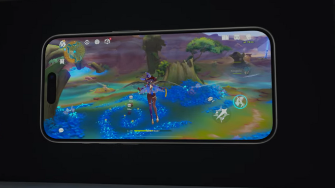 iPhone 15 Pro Max 1TB Mỹ trải nghiệm chơi game tuyệt vời