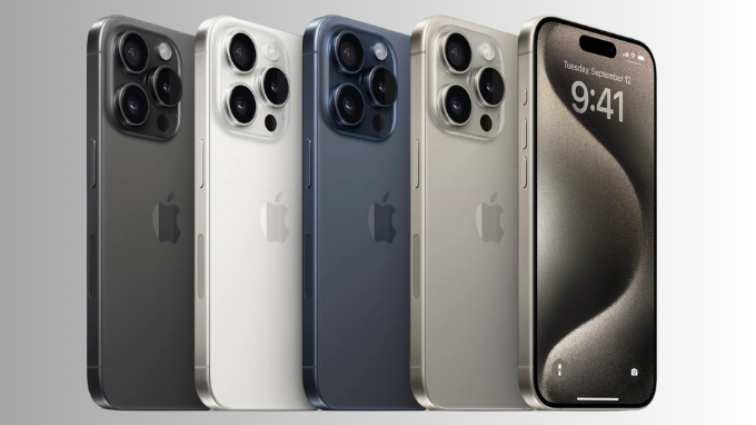 Màu sắc iPhone 15 Pro