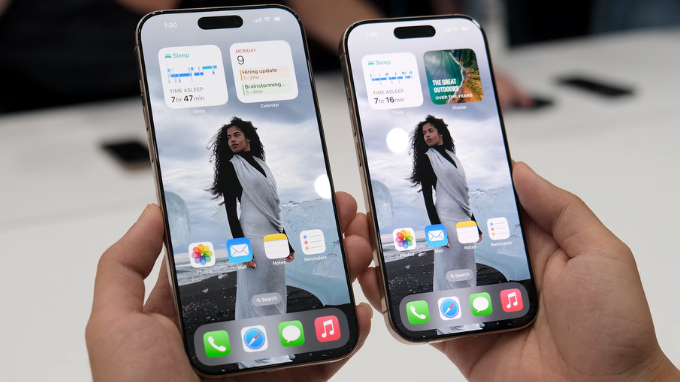 Màn hình iPhone 16 Pro Max và iPhone 16 Pro