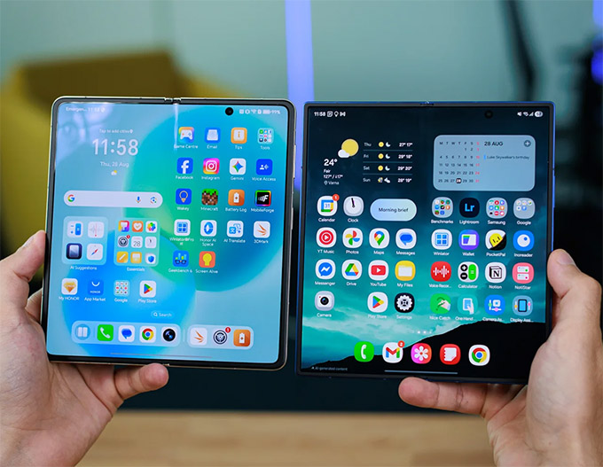 Đánh giá hiệu suất và phần mềm Honor Magic V5 và Z Fold 7