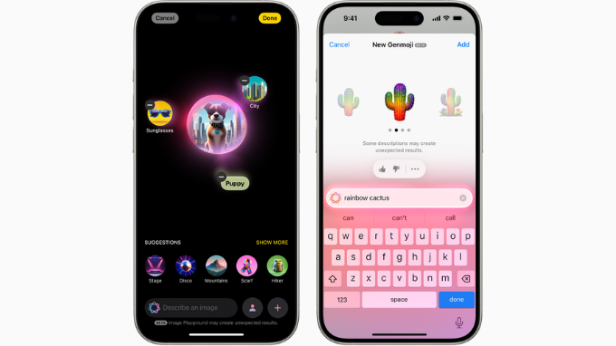 Image Playground tạo ra hình ảnh phong cách hoạt hình chất lượng cao