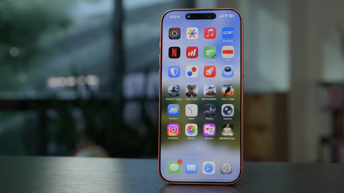 iPhone 17 Pro Max với màn hình Super Retina XDR đẳng cấp