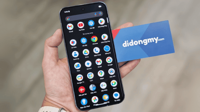 Màn hình cài đặt đa phương thức bảo mật trên Pixel