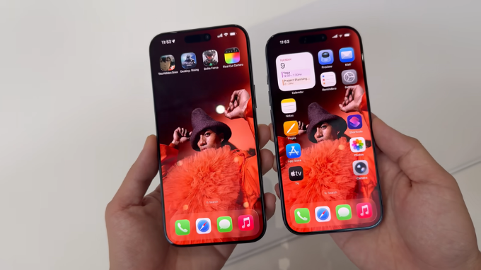 Màn hình iPhone 17 Pro và iPhone 17 Pro Max