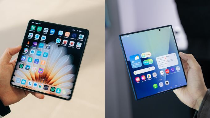 Oppo Find N5 và Samsung Galaxy Z Fold 7