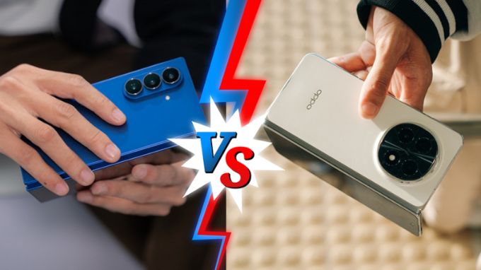 Oppo Find N5 và Samsung Galaxy Z Fold 7