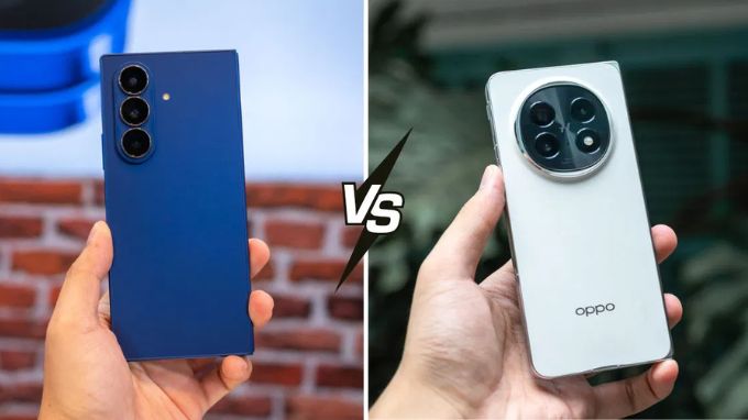 Oppo Find N5 và Samsung Galaxy Z Fold 7