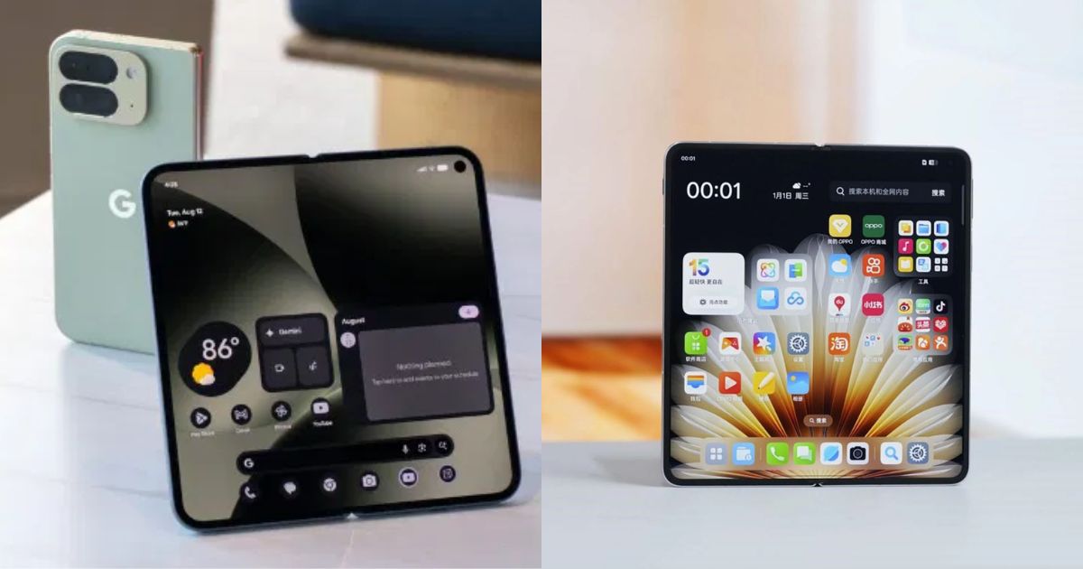 Pixel 10 Pro Fold và Oppo Find N5: Màn so tài giữa hai mẫu điện thoại màn hình gập cao cấp