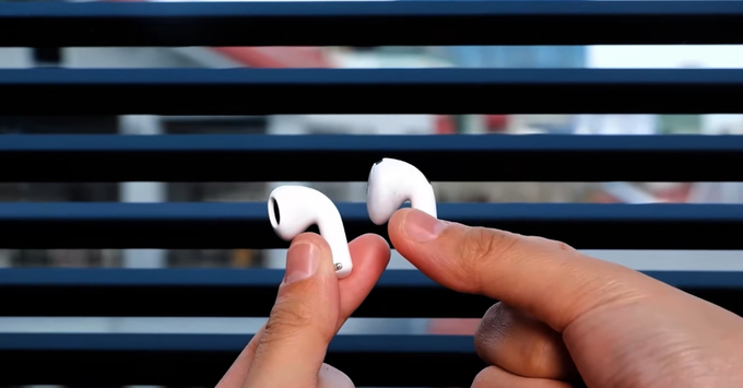 Tai nghe AirPods 5 thiết kế dạng mở open-ear gọn nhẹ và tinh tế