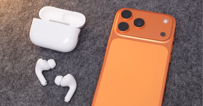 Trải nghiệm thời lượng pin dài và sạc nhanh trên AirPods Pro 3