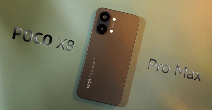 Tổng quan thiết kế hiện đại mạnh mẽ của Poco X8 Pro Max