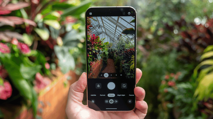 Camera AI trên Pixel 11 Pro XL