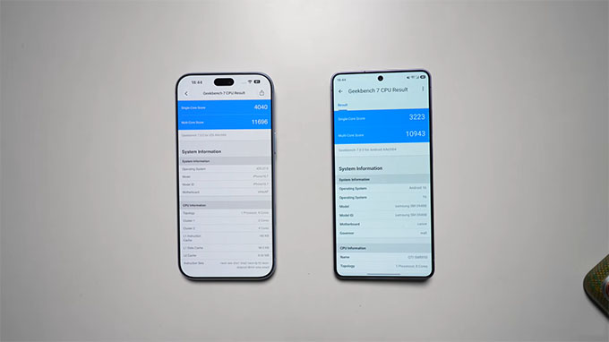 So sánh hiệu năng iPhone 18 Pro Max vs Galaxy S26 Ultra