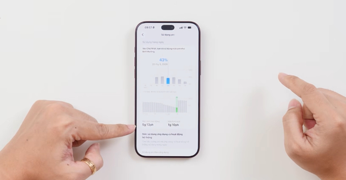 Viên pin 5567 mAh cùng khả năng sạc 60W giúp iPhone 18 Pro Max luôn sẵn sàng chiến đấu.
