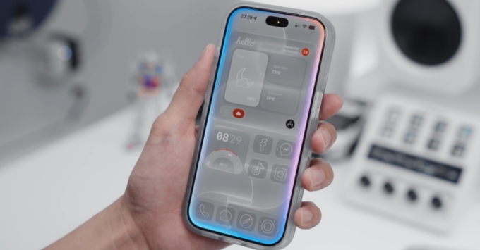Trải nghiệm thực tế khu vực Dynamic Island thu nhỏ hiển thị 3 Live Activities trên iPhone 18 Pro