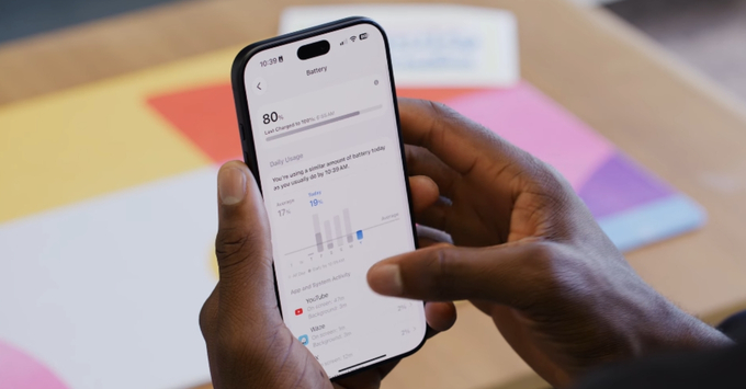 Sạc 50% chỉ trong 15 phút với iPhone 18 Pro.