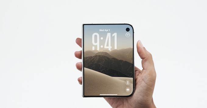 Tổng quan thiết kế sang trọng của điện thoại gập iPhone Duo