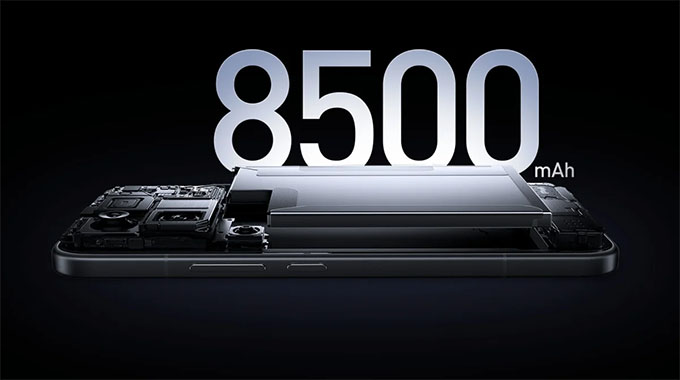 Pin và sạc: 8.500mAh trên bản Pro Max