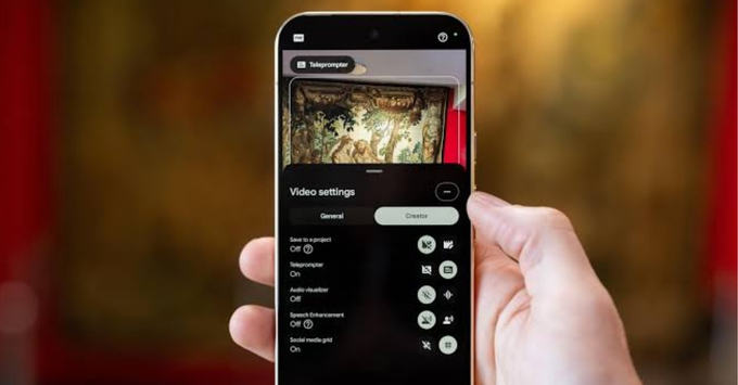Biến Pixel 11 thành studio di động với bộ công cụ Creator Suite chuyên nghiệp