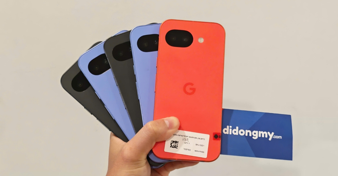  Pixel 10a với thiết kế với độ bền cao, mức giá vô cùng ưu đãi tại Di động Mỹ