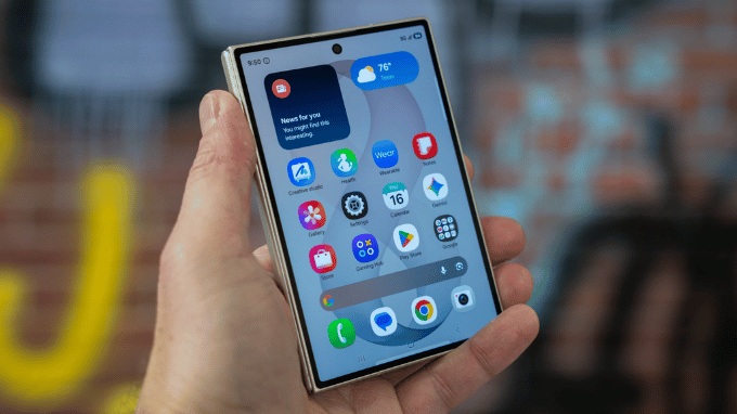 Galaxy Z Fold8 tối ưu màn hình lớn cho đọc và đa nhiệm