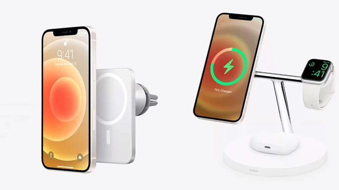 Apple đã giới thiệu bộ sạc không dây mới của mình là MagSafe trên iPhone 12