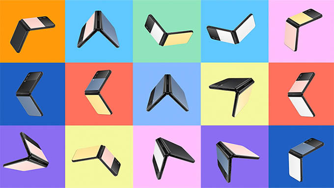 Galaxy Z Flip3 Bespoke Edition ra mắt với sự kết hợp 49 màu sắc