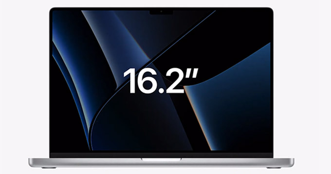 MacBook Pro M1 Pro 2021 sở hữu màn hình mượt mà