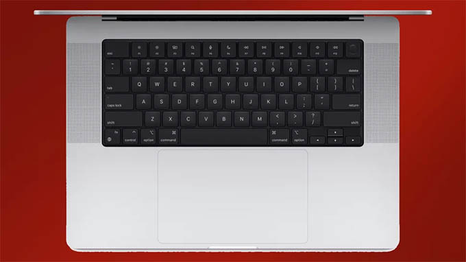 MacBook Pro 2021 14 inch hay 16 inch đều được hoàn thiện từ nhôm tái chế 100% 