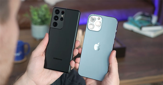 Nên mua iPhone 13 Pro Max hay Galaxy S21 Ultra khi cả hai đều quá hấp dẫn?