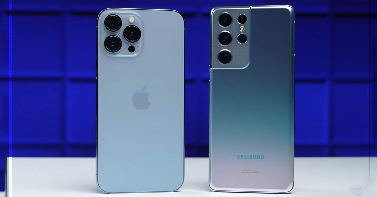 So sánh thời lượng pin iPhone 13 Pro Max và Galaxy S21 Ultra: Smartphone nào trâu hơn?
