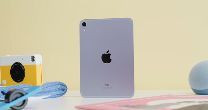 iPad mini 6 5G đã có sự thay đổi hoàn toàn về thiết kế
