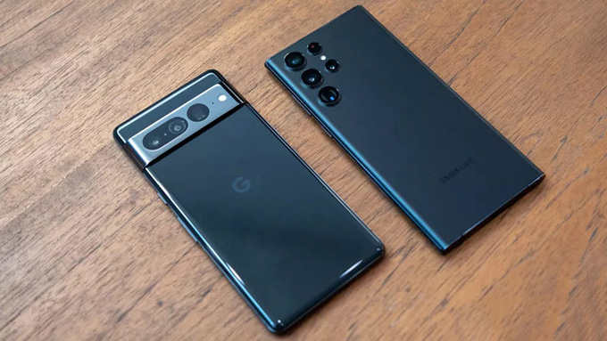 Camera trên Google Pixel 7 Pro và Galaxy S22 Ultra