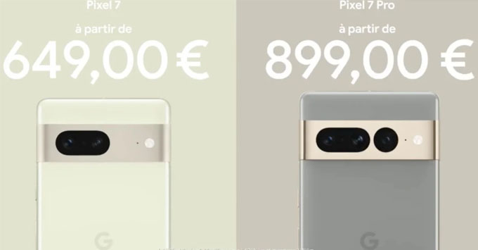 Những điểm khác biệt chính giữa Pixel 7 và Pixel 7 Pro tiếp tục được rò rỉ phút cuối