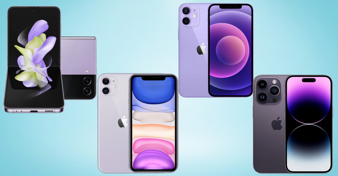 Top smartphone màu tím: Những siêu phẩm công nghệ với vẻ đẹp sang trọng