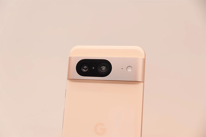 Hệ thống camera sau của Google Pixel 8 không có quá nhiều đổi